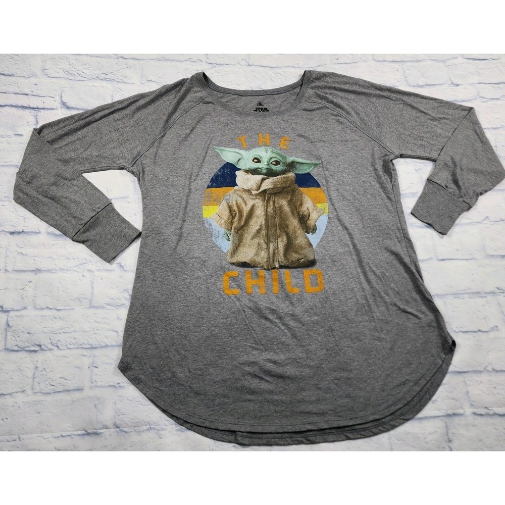 Disney Parks Official WOMENS SIZE XXL The Child Baby Yoda Star Wars Mandalorian